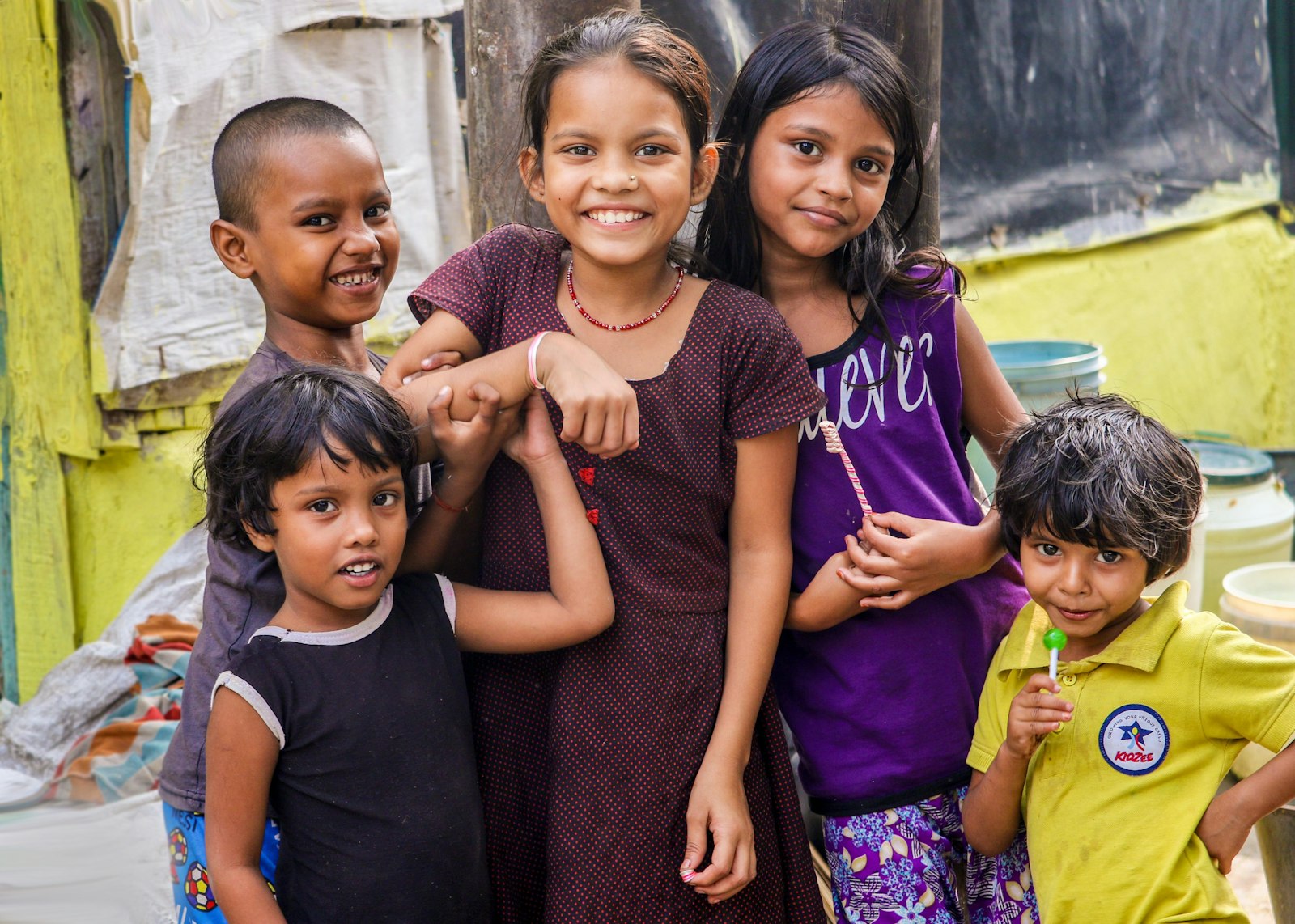 Children supported by Patience Key Foundation